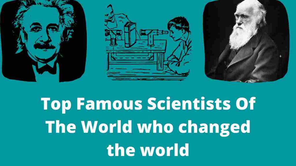 image showing world-famous scientists 