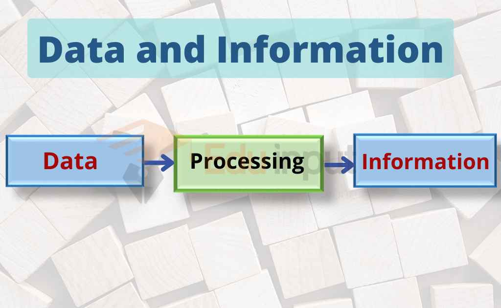 Data and Information in Computer Types of Data