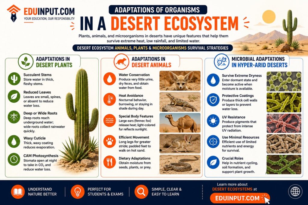 Adaptations of Desert Animals and plants
