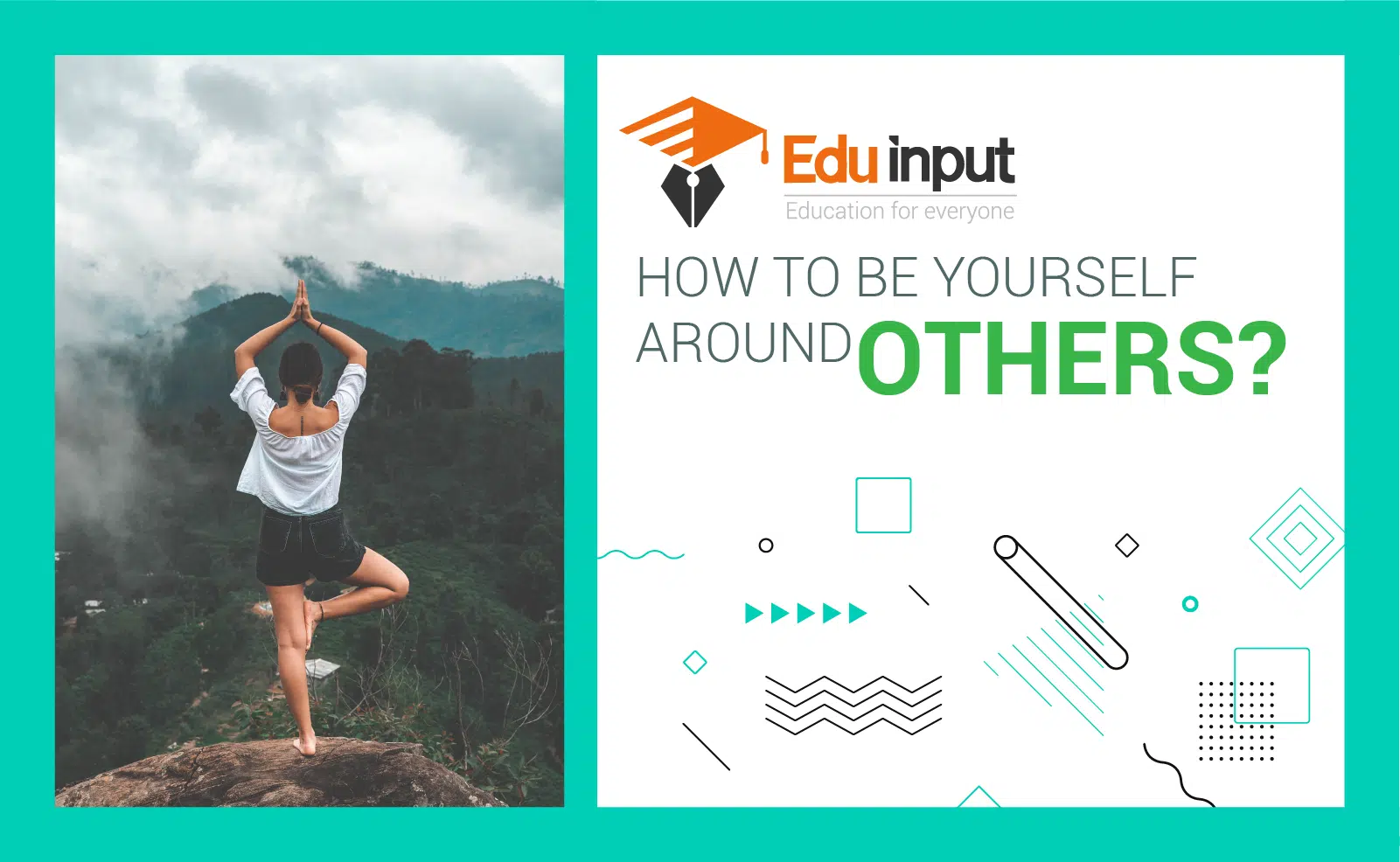 How to Be Yourself Around Others?