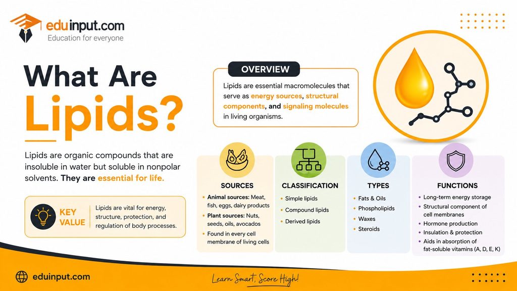 What Are Lipids Sources Classification Types and Functions