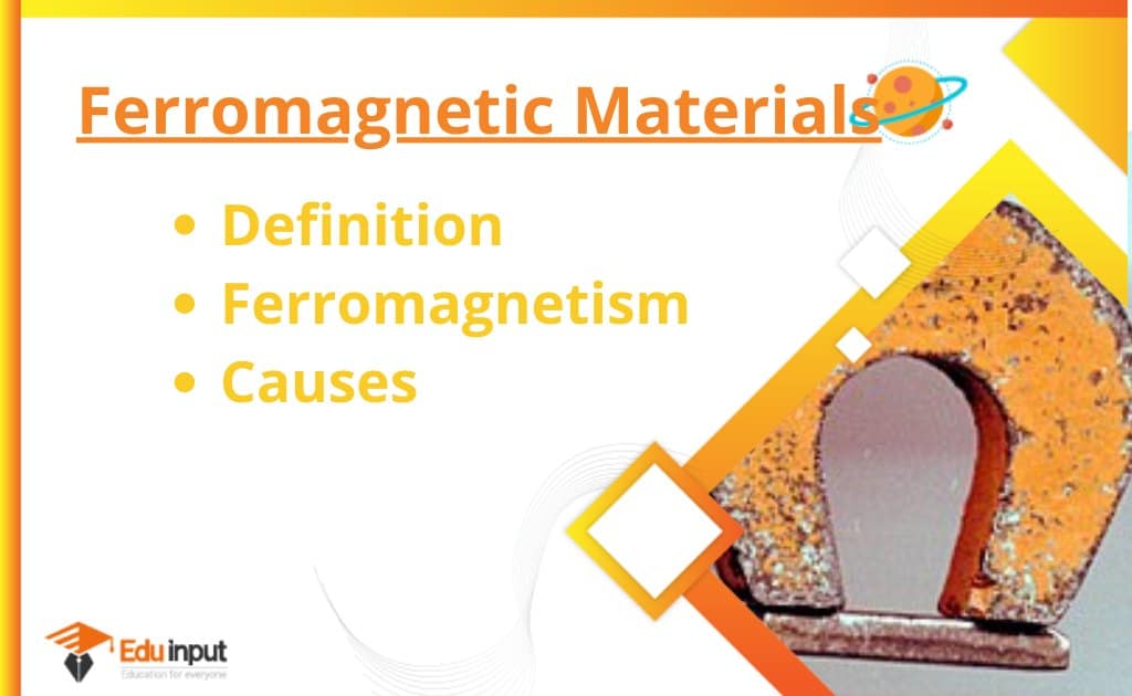 Ferromagnetic Materials Definition Causes And Ferromagnetism