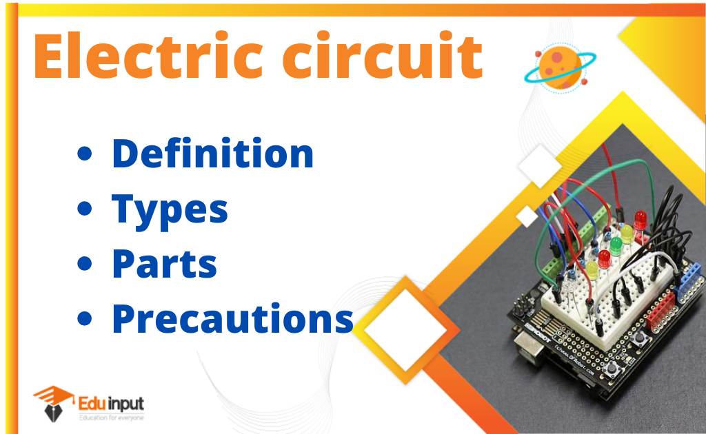 Parts and functions of a simple electrical circuit – Eschooltoday