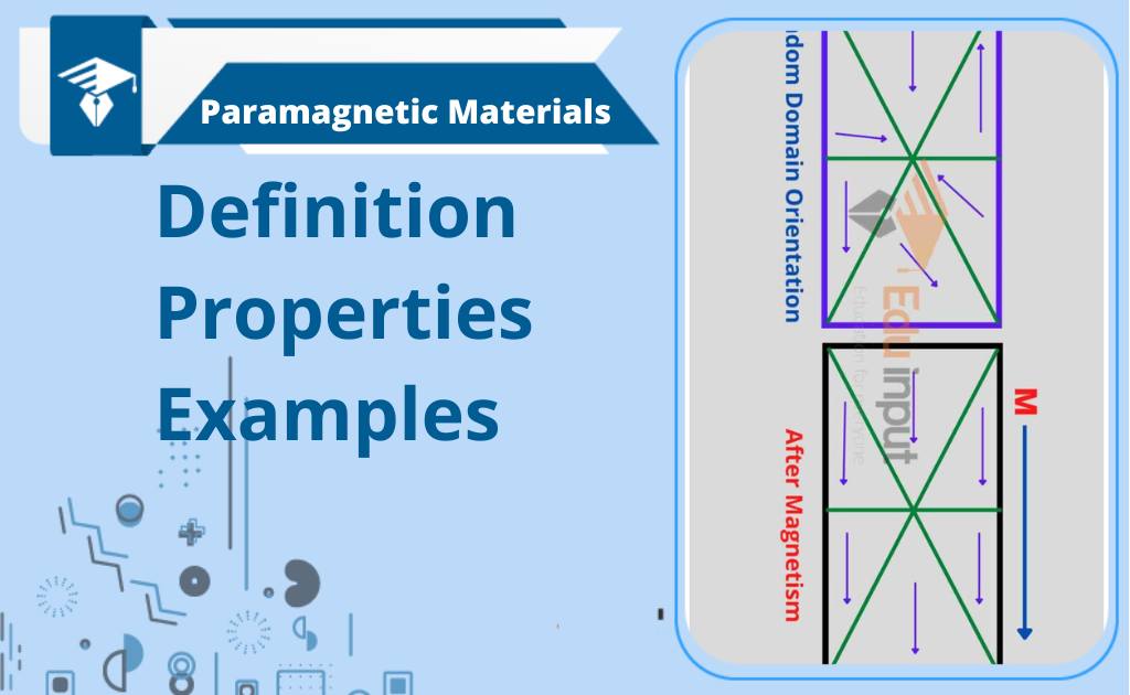 Paramagnetic Materials Definition Properties And Examples