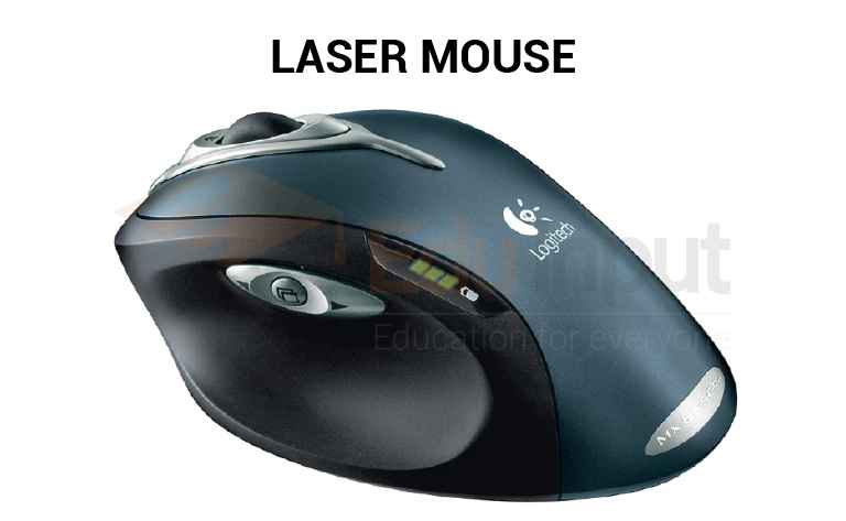 image showing the laser mouse
