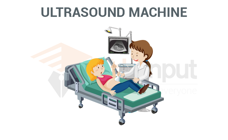 image showing the Ultrasound machine