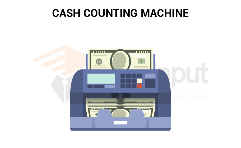 image of cash counting machine