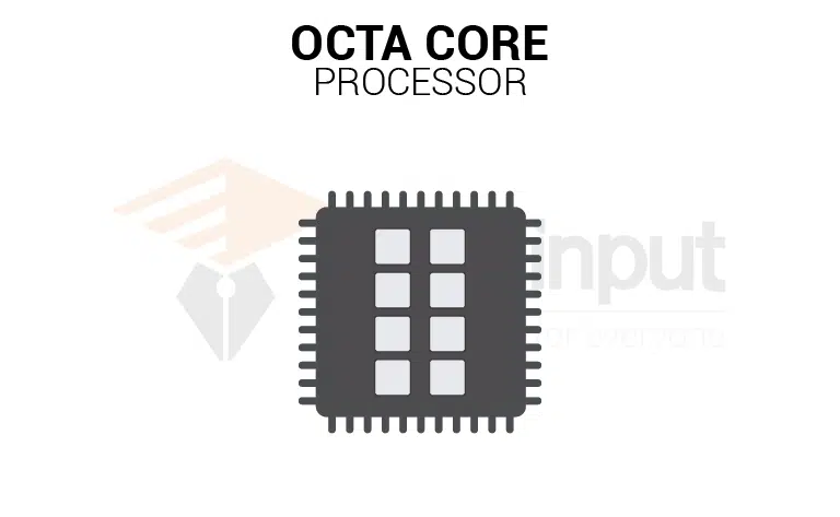 image showing the octa-core processor