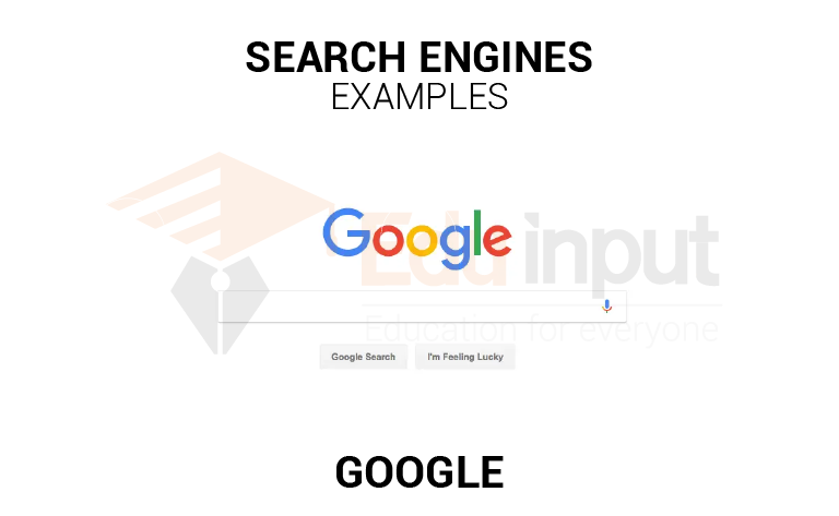 image showing the search engine google