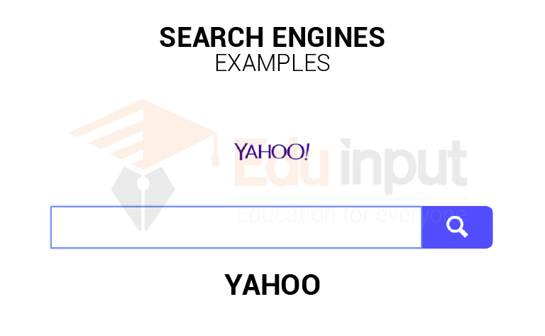 image showing the search engine Yahoo