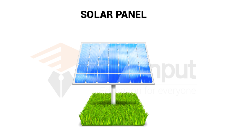image showing the solar cell in solar panel