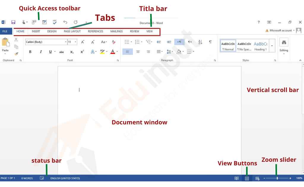 List Three Examples Of Word Processing