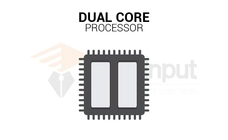 image showing the dual-core processor