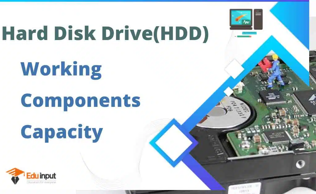 Hard Disk Drive (HDD) – Storage, Components of HDD