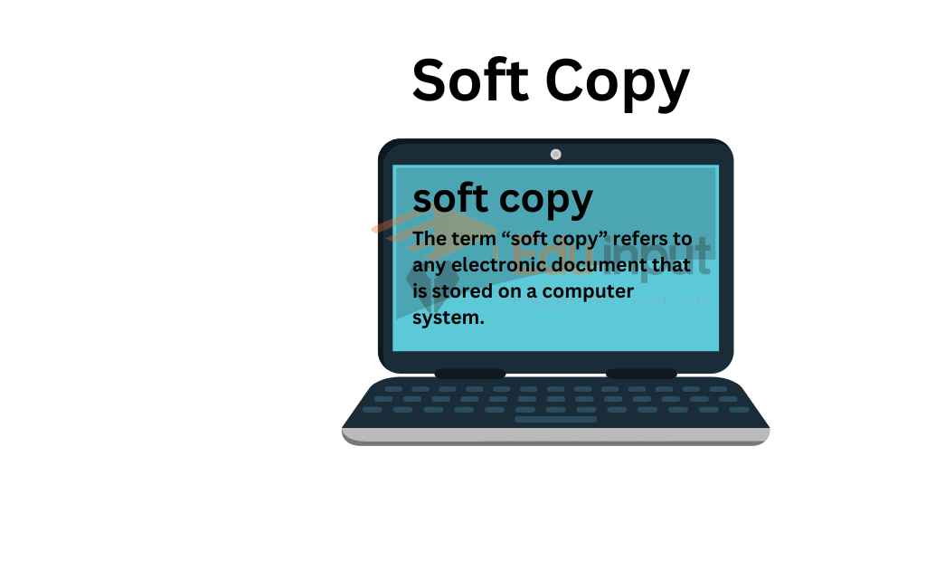 image showing the soft copy of document