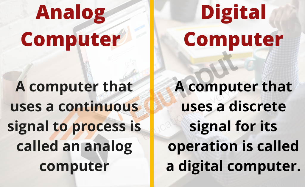 Is A computer analog or digital?