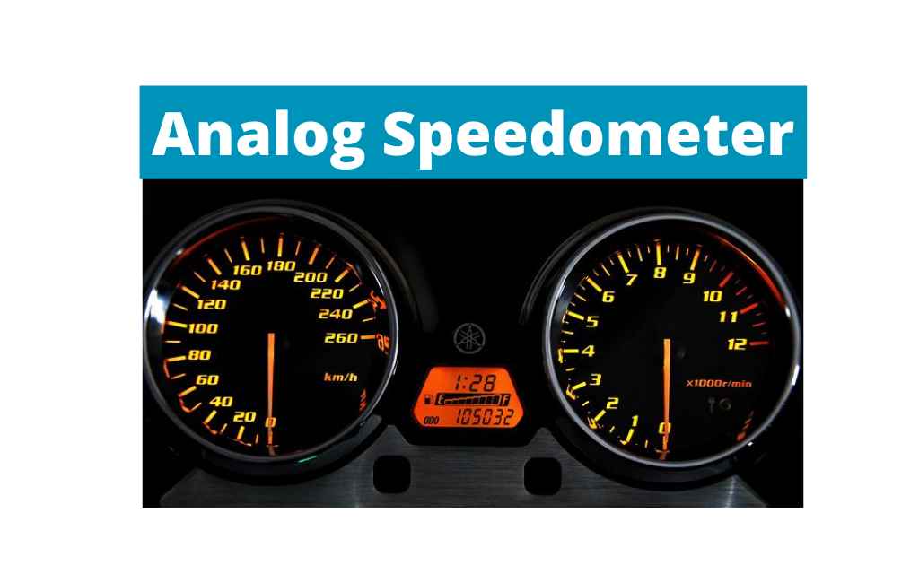 image showing the speedometer
