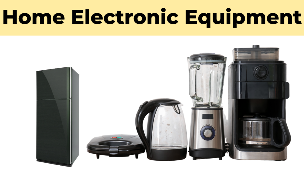 image of home electronics equipment