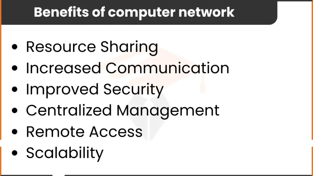 Benefits of computer network