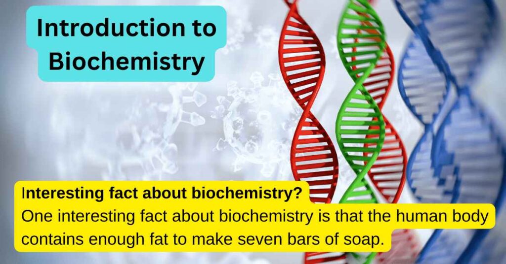 image showing introduction to bio chemistry