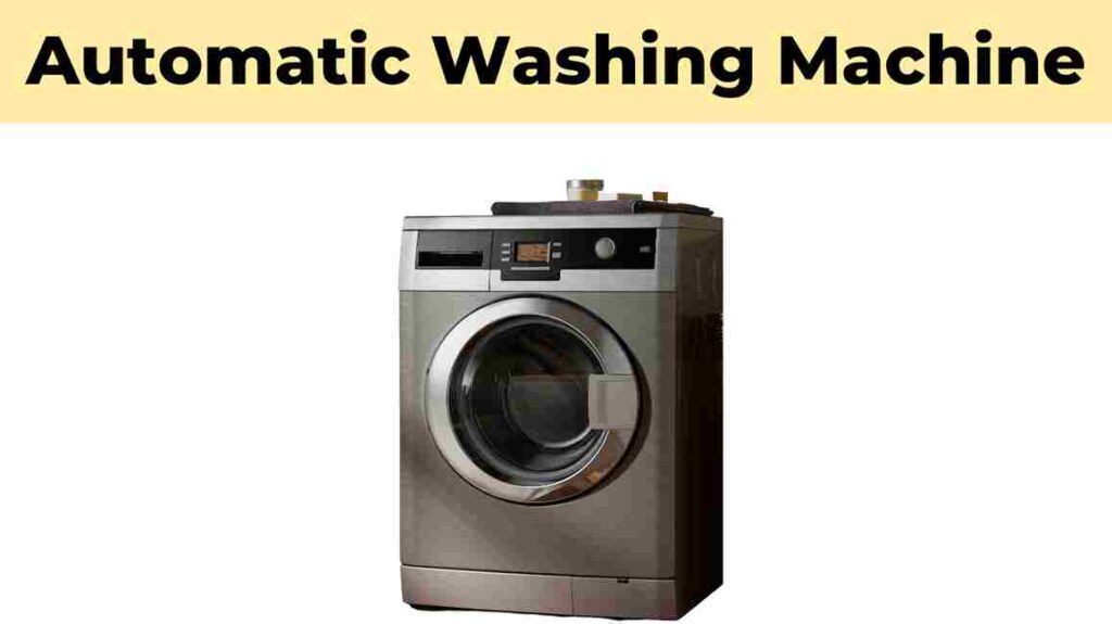 image showing the automatic washing machine