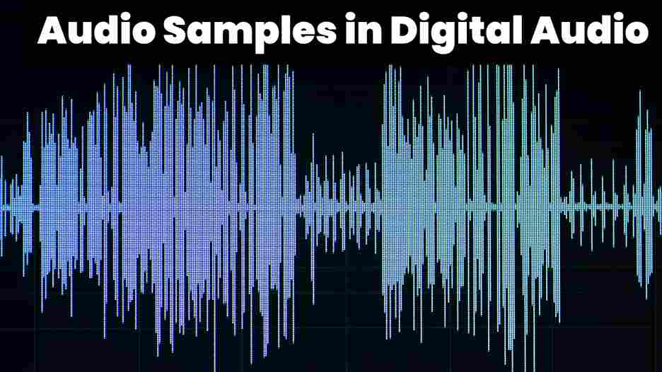 image showing the audio samples in digital sudio