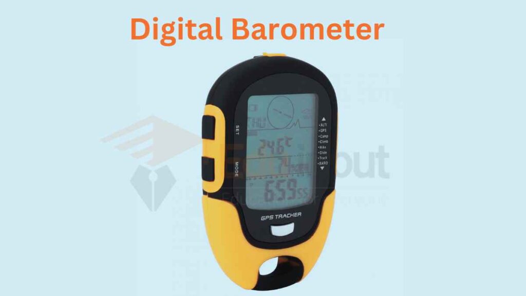 image showing the Digital Barometer