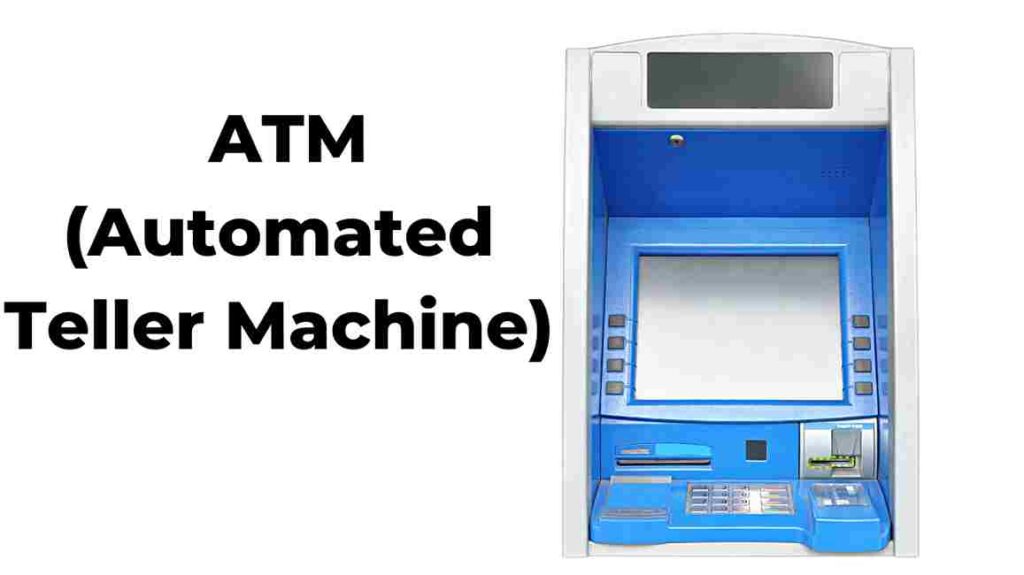 image showing the ATM
