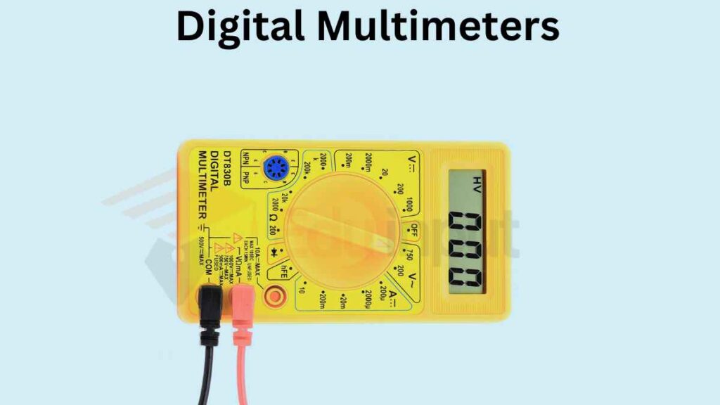 image showing the digital multimeter
