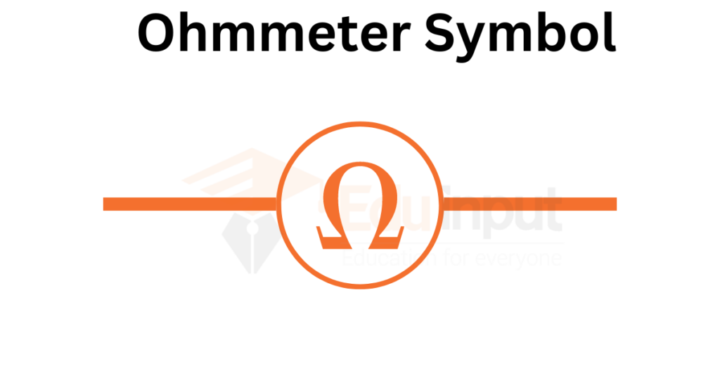 image showing the ohmmeter symbol