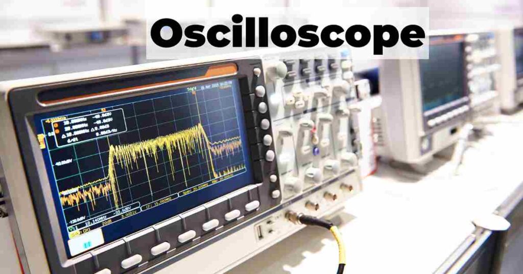 image showing the oscilloscope