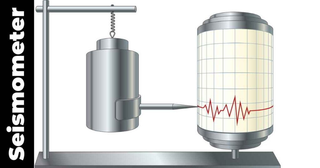 image showing the seismometer