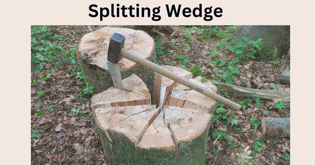 image showing the Splitting Wedges simple  machines