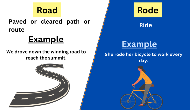 road-vs-rode-difference-between-and-examples