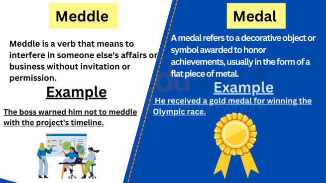 meddle-vs-medal-difference-between-and-examples