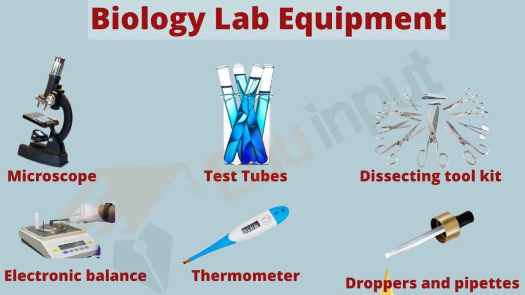 image showing the biology lab equipment