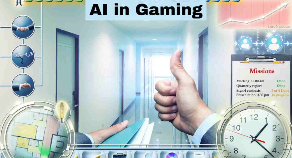 image showing the ai in gaming