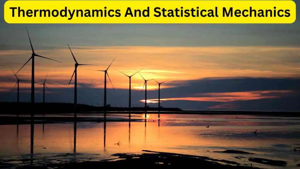 image of Thermodynamics And Statistical Mechanics