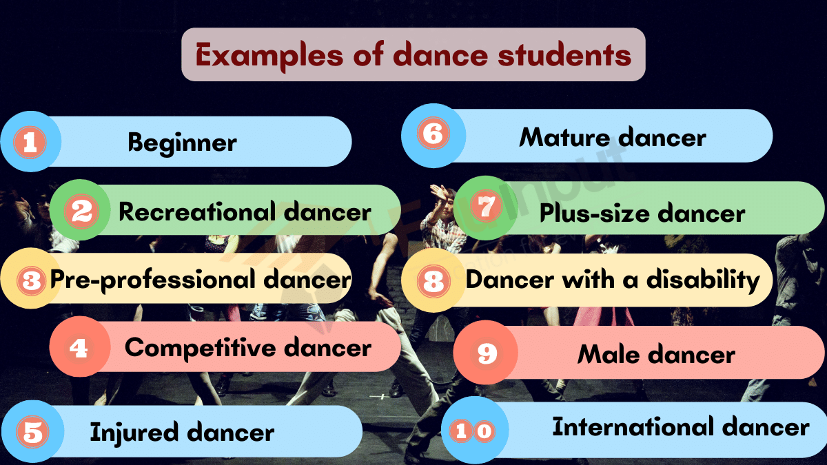 10 examples of dance students
