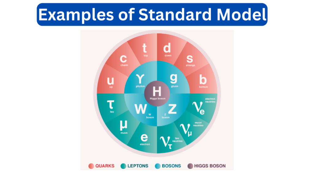 image of Examples of Standard Model