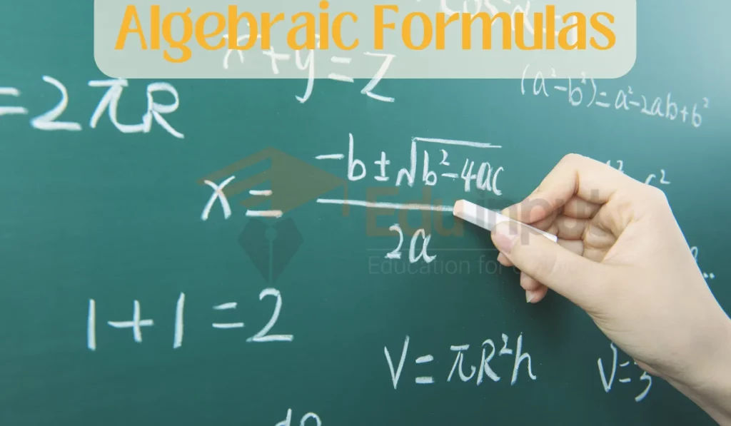 image showing algebraic foemulas