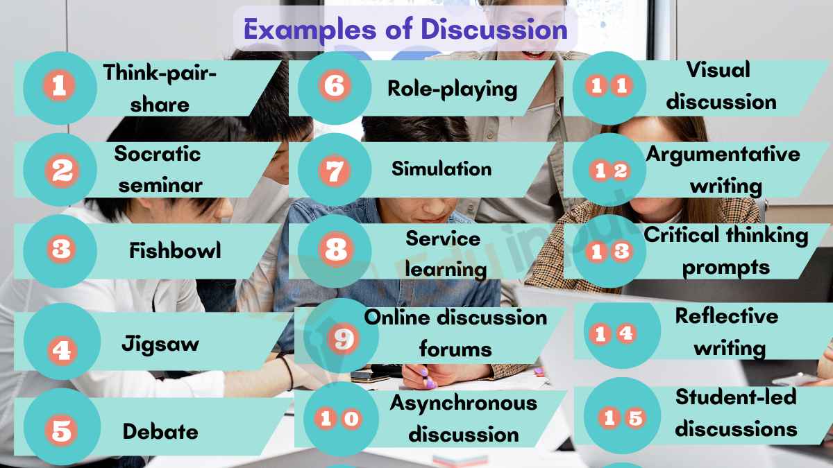 16 Examples of Discussion in students