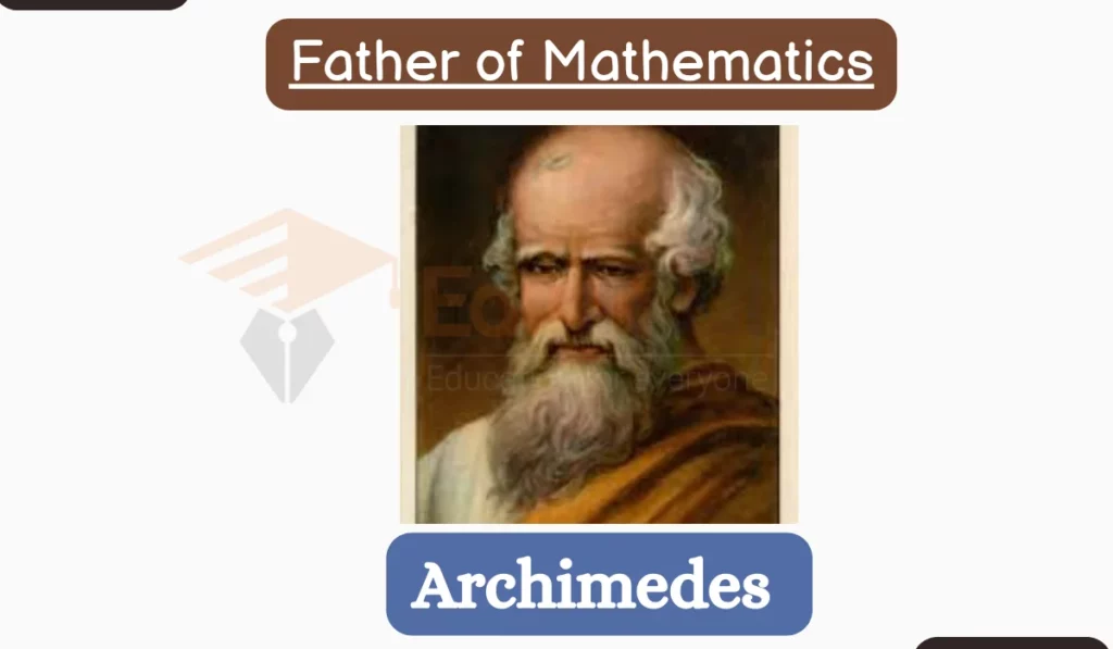 image showing the father of mathematics