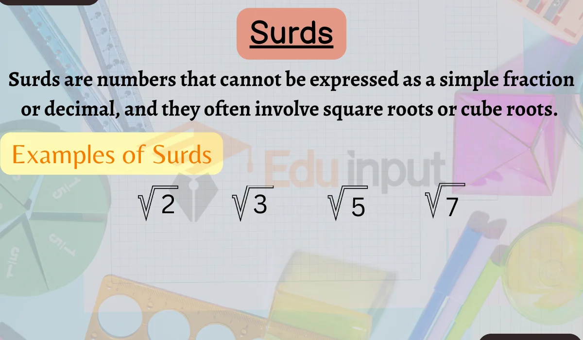 10 Examples of Surds in Mathematics