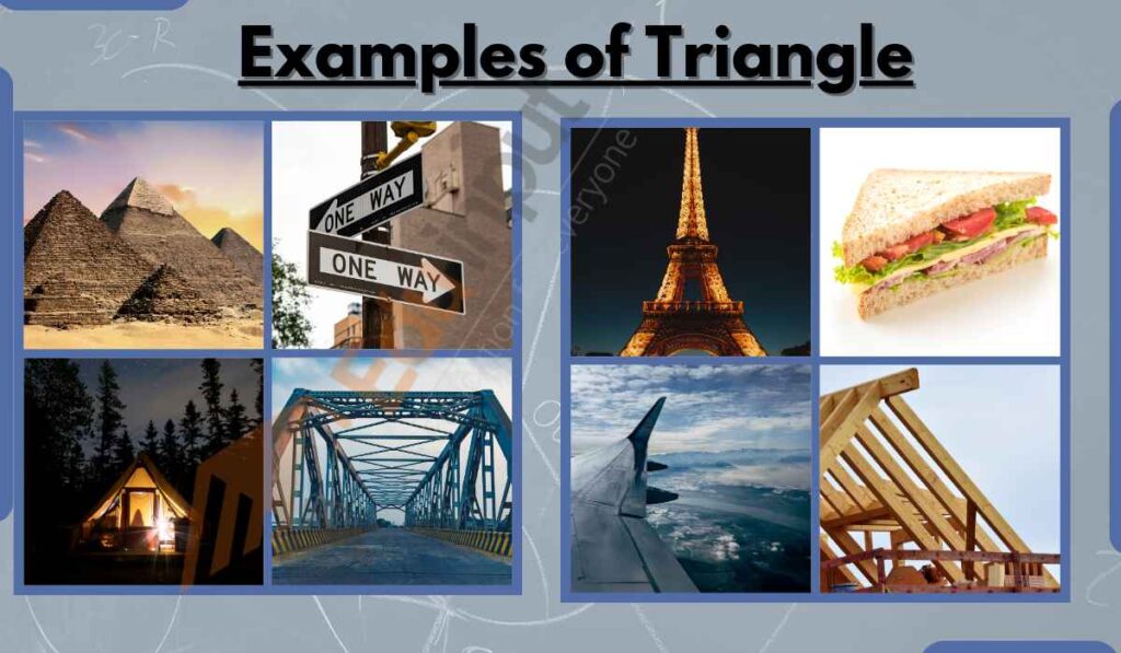 image showing examples of triangle 