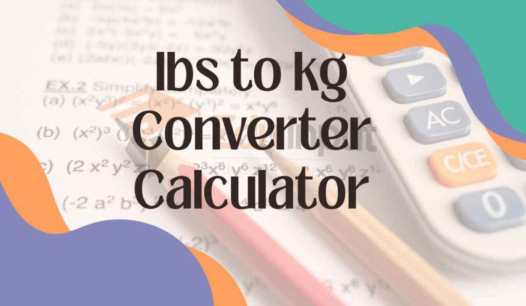 image showing lbs to kg converter calculator