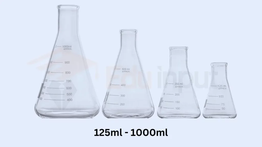 image showing Erlenmeyer Flask Sizes