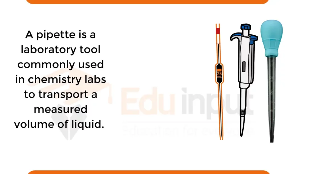 image showing what is Pipette