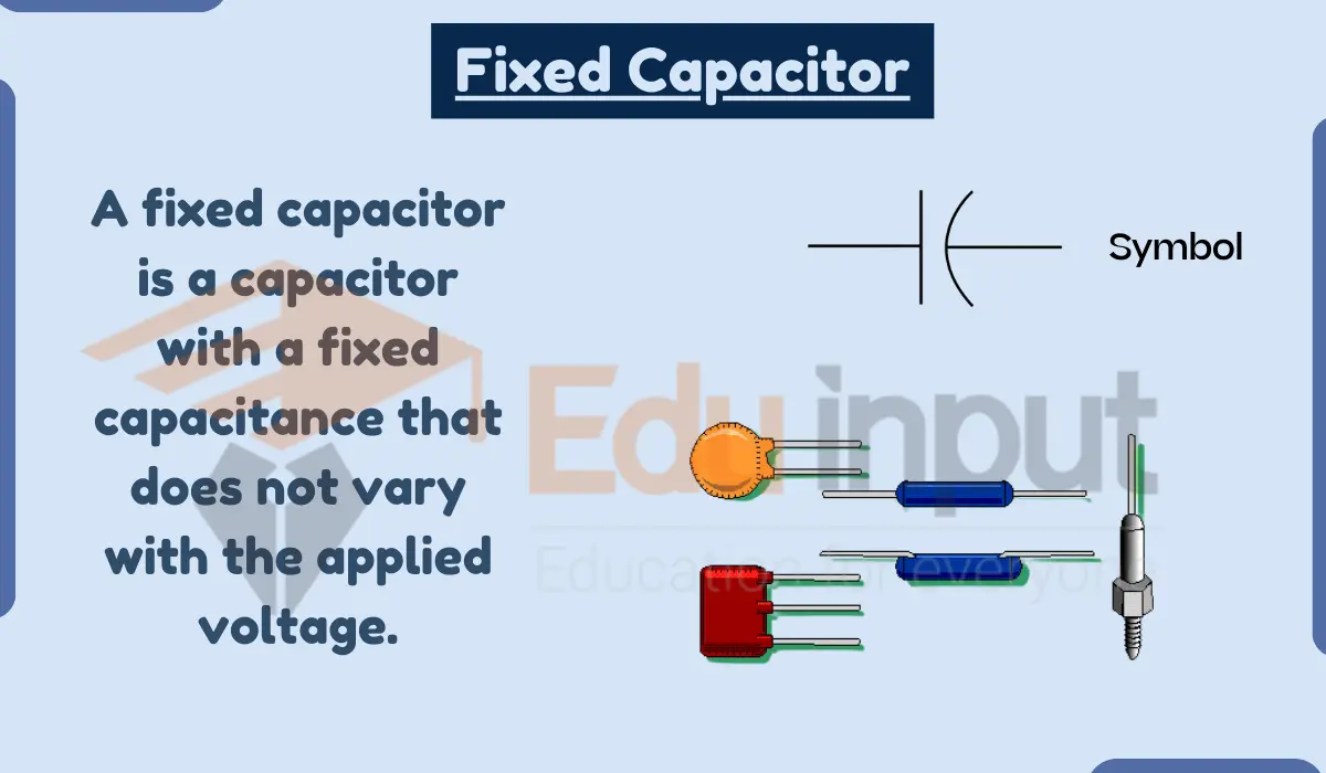 Fixed Capacitor-Definition, Types, and Applications