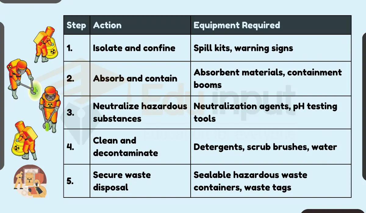 Chemical Spill Response Procedure-Step by step guide